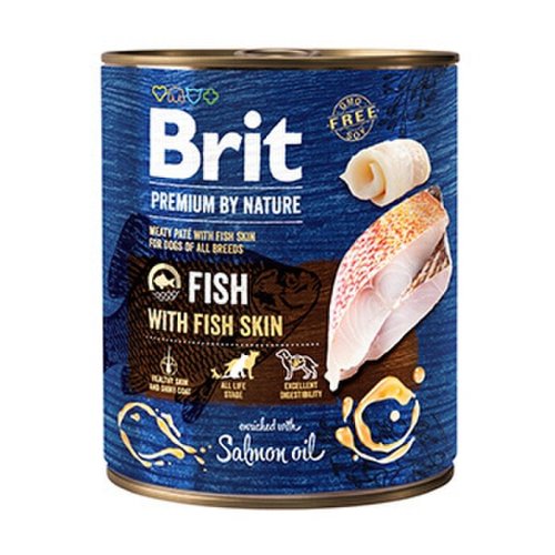 Brit premium by nature fish with fish skin 800 g