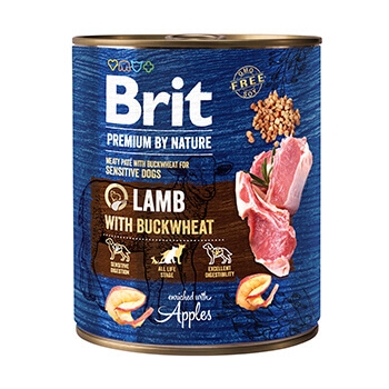 Brit premium by nature lamb with buckwheat 800 g