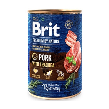 Brit premium by nature pork with trachea 800 g