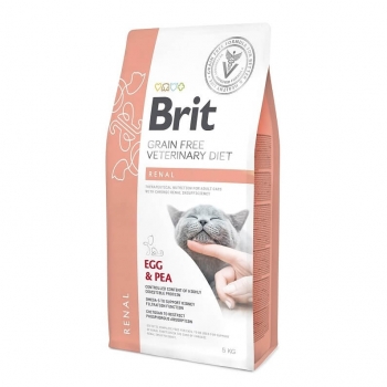 Brit vd grain free cat renal, 2 kg