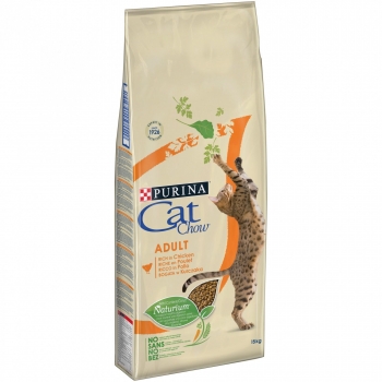 Cat chow adult pui si curcan 15 kg