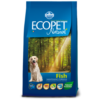 Ecopet natural fish medium, 12 kg