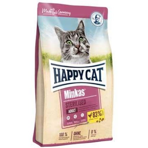 Happy cat minkas sterilised, 10 kg
