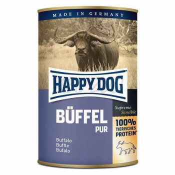 Happy dog conserva cu bivol, 200 g