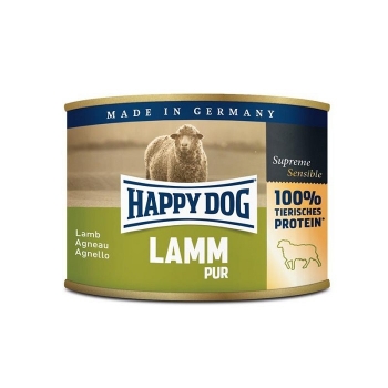 Happy dog conserva cu miel, 200 g