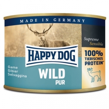 Happy dog conserva cu vanat, 200 g