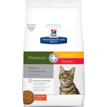 Hill's pd feline metabolic + urinary stress, 4 kg