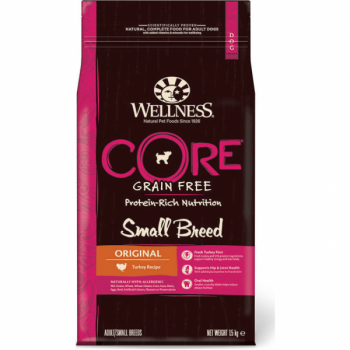 Hrana uscata wellness core small breed curcan,10kg