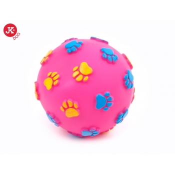 Jk animals jucarie caine minge cu labute vinilin 7.6 cm