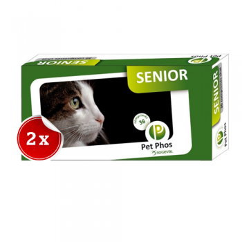 Pachet 2 buc pet phos felin senior 36 tablete
