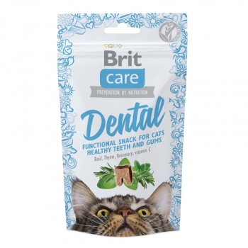 Snack brit care cat dental, 50 g