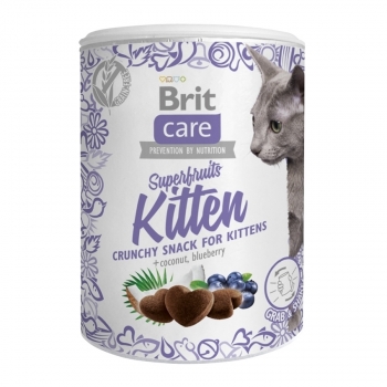 Snack brit care cat superfruits, kitten, 100 g