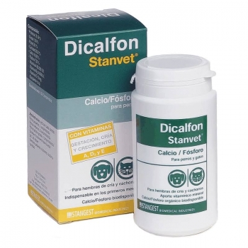 Stanvet Supliment nutritiv pentru caini si pisici dicalfon, 100 tablete