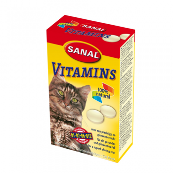Supliment nutritiv sanal cat multivitamins 85 tablete