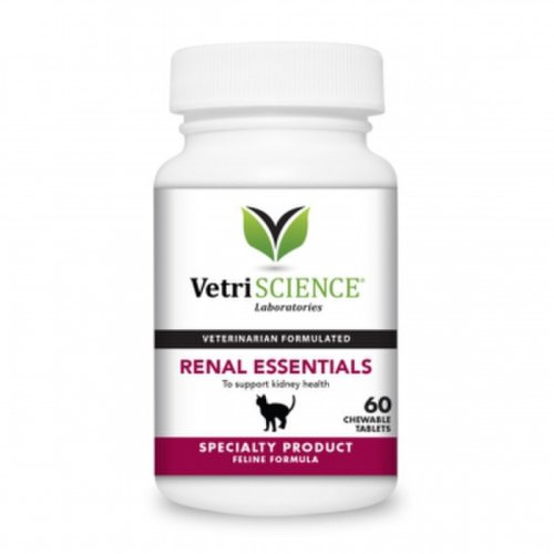 Vetri science renal essentials cats, suplimente renale pisici, 60tbl