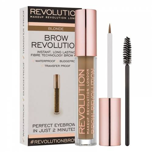 Gel pentru definirea sprancenelor makeup revolution brow revolution blonde 3.8 gr
