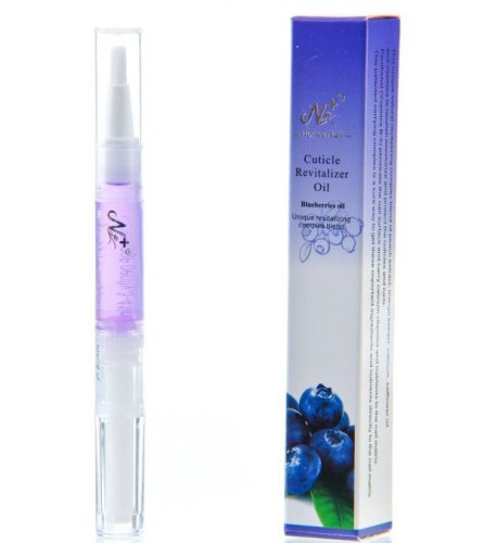 Kiss Beauty Ulei tratament revitalizant pentru cuticule, aroma de afine, 3 ml