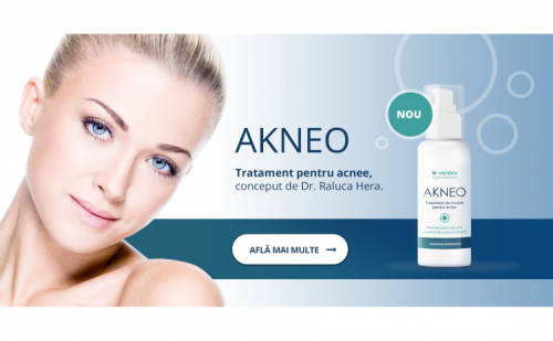 Verdex Solutions Tratament crema pentru acnee - akneo 50 ml, special conceput pentru tenul gras