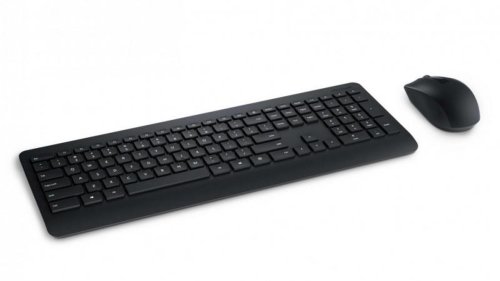 Kit tastatura + mouse microsoft 900 wireless desktop, negru