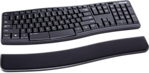 Kit tastatura + mouse microsoft sculpt comfort, wireless, negru