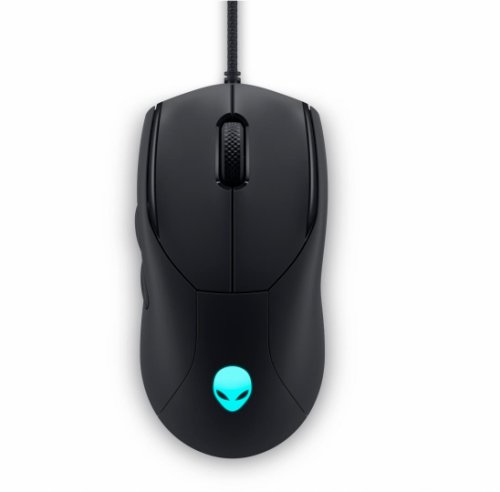 Dell Mouse alienware gaming mouse aw320m, cu fir, negru