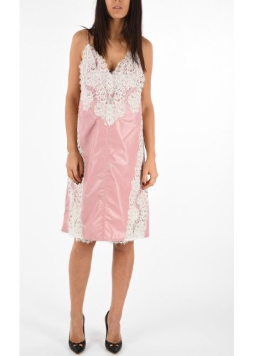 Calvin Klein 205w39nyc laced dress pink