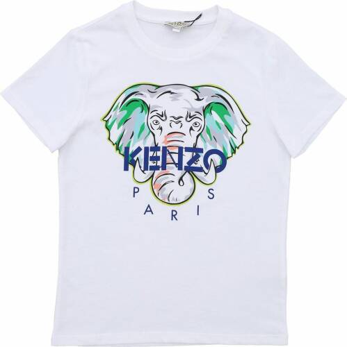 Kenzo disco jungle t-shirt in white white