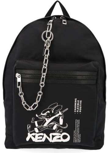 Kenzo nylon backpack black