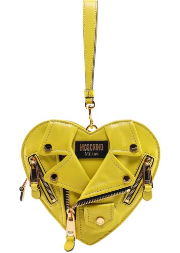 Moschino shoulder bag yellow