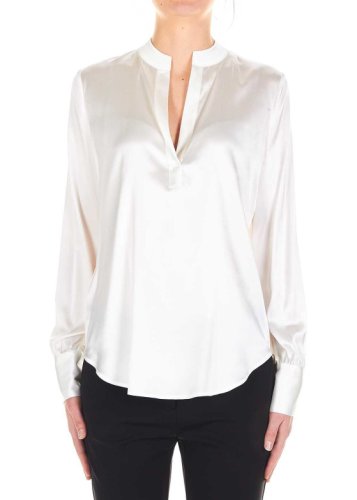 Pinko silk blouse petrali white