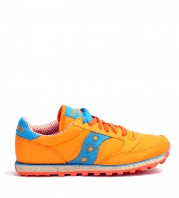 Saucony jazz low pro orange/light blue sneaker orange