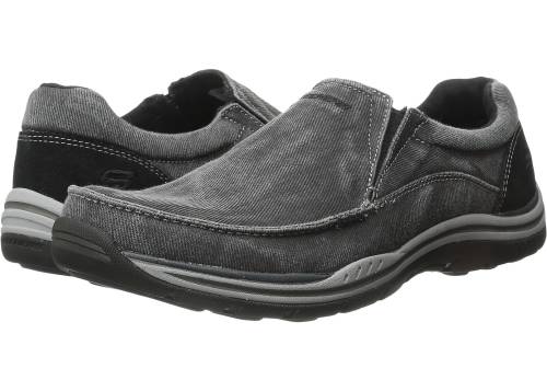Skechers expected - avillo black canvas/suede