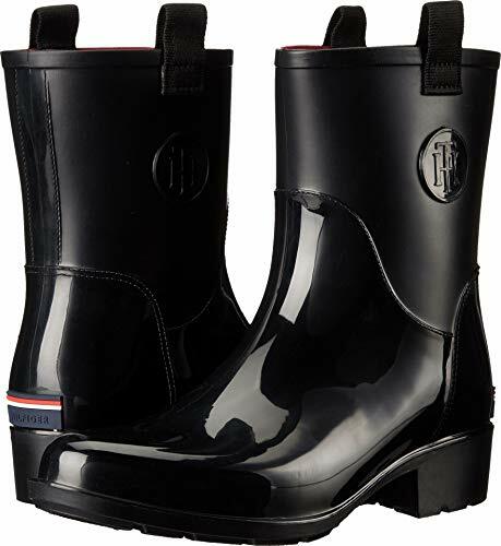 Tommy Hilfiger women's khristie rain boot black