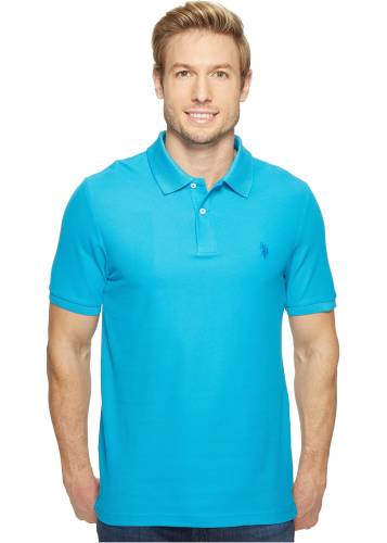U.s. Polo Assn. ultimate pique polo shirt flip-flop blue