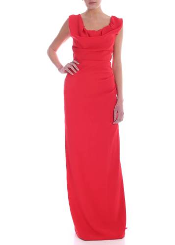Vivienne Westwood drapery dress in red red
