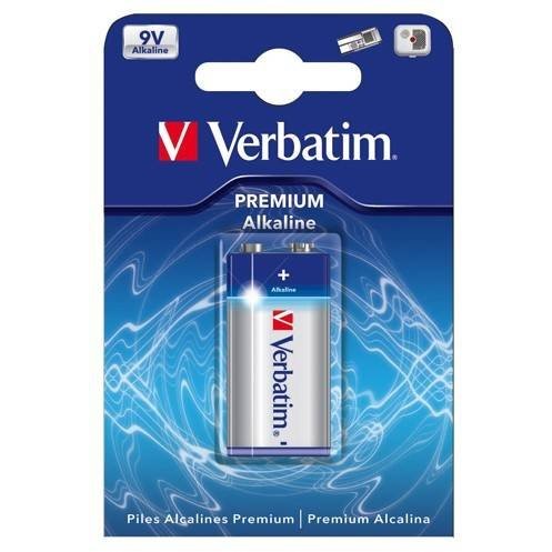 Baterie Verbatim premium 9v lr61, blister