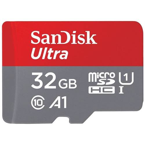 Sandisk Card memorie ultra android microsdhc 32 gb 98mb/s a1 cl.10 uhs-i + adapter