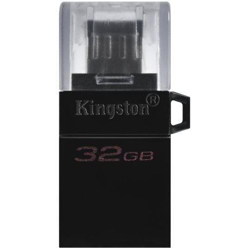 Kingston Memorie usb datatraveler microduo3 g2 usb flash drive 32 gb usb type-a / micro-usb 3.2 gen 1 (3.1 gen 1) black