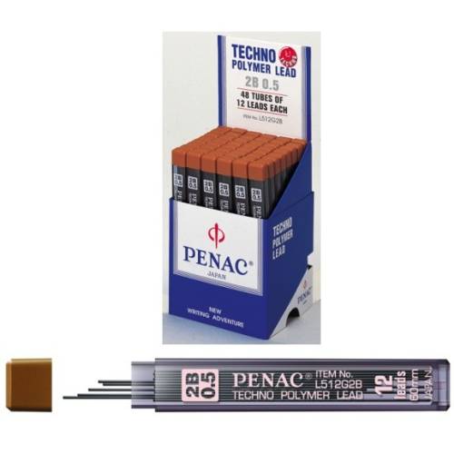 Mine pentru creion mecanic 0,3mm, 12/set, Penac - hb