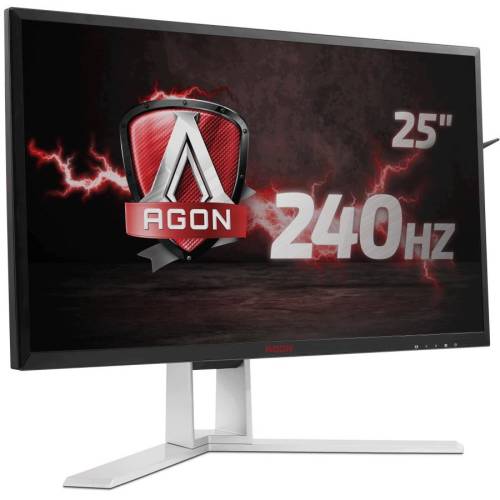 Aoc Monitor led gaming ag251fz freesync 240hz 24.5 inch 1 ms negru/rosu/gri