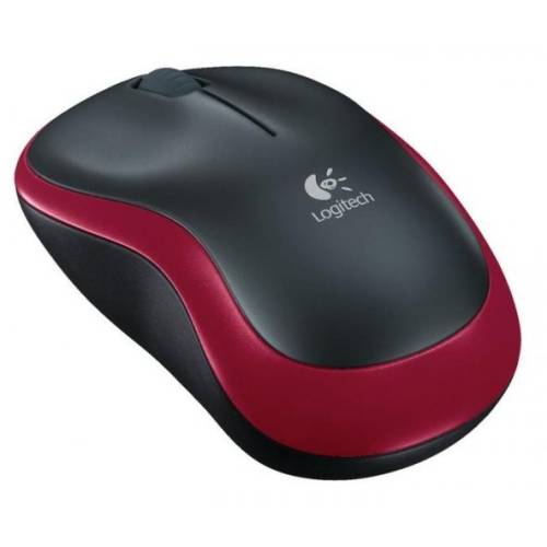 Logitech Mouse mouse m185, usb, rosu