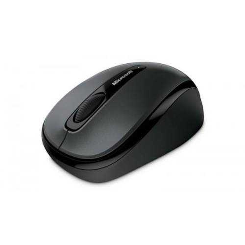 Microsoft Mouse wireless mobile 3500, optic 1200 dpi, ambidextru, usb, gri