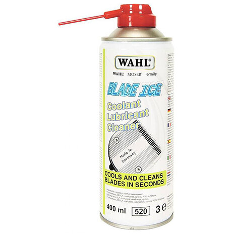 Wahl Spray profesional pentru racirea, dezinfectarea si lubrifierea cutitelor masinilor de tuns spray profesional blade ice 4in1, 400 ml wa2999-7900