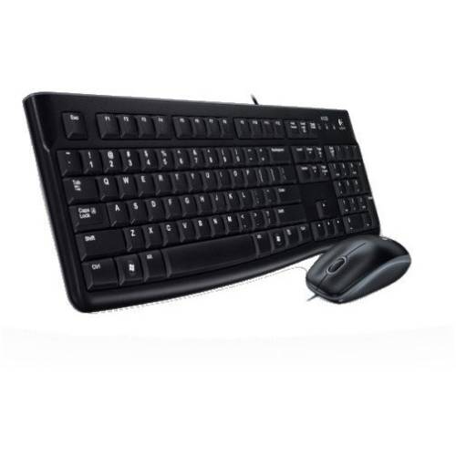 Logitech - Tastatura mk120, usb 2.0, black