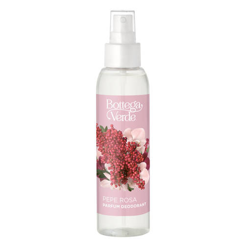 Parfum deodorant cu extract de piper roz