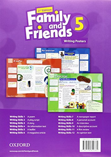 Family and friends 2e 5 posters