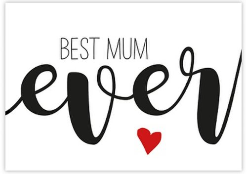 Carte postala - best mum ever