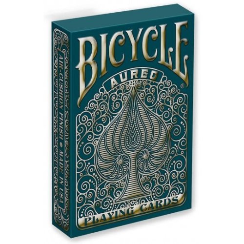 Carti de joc bicycle aureo green