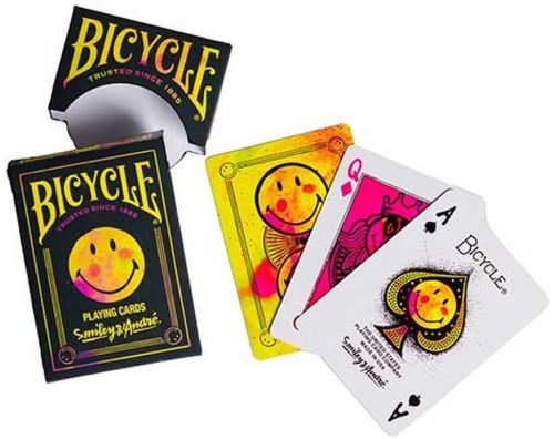 Carti de joc bicycle x smiley collector edition