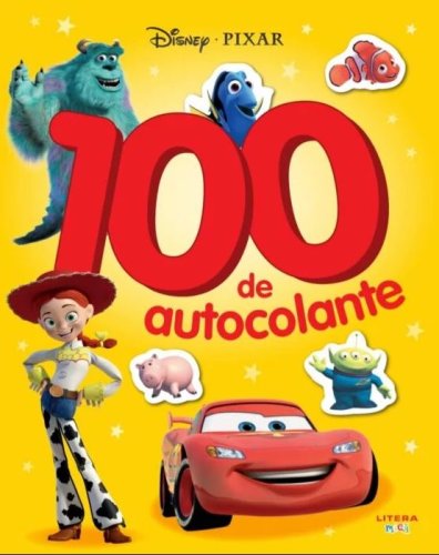 Disney pixar 100 de autocolante
